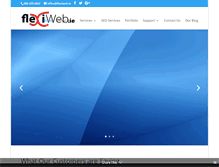 Tablet Screenshot of flexiweb.ie